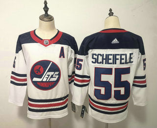 Mark Sceifele Winnipeg Jets white Heritage jersey