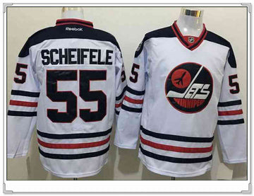 Mark Scheifele Winnipeg Jets white Winter Classic jersey