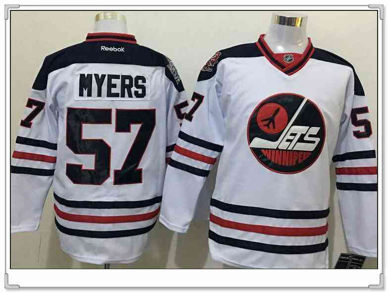 Tyler Myers Winnipeg Jets white Winter Classic jersey