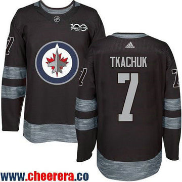 Keith Tkachuk Winnipeg Jets black jersey