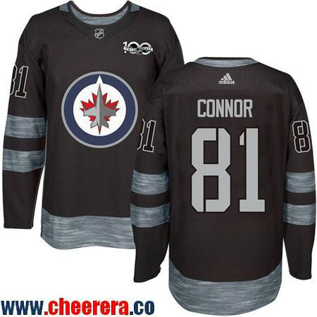 Kyle Connor Winnipeg Jets black jersey