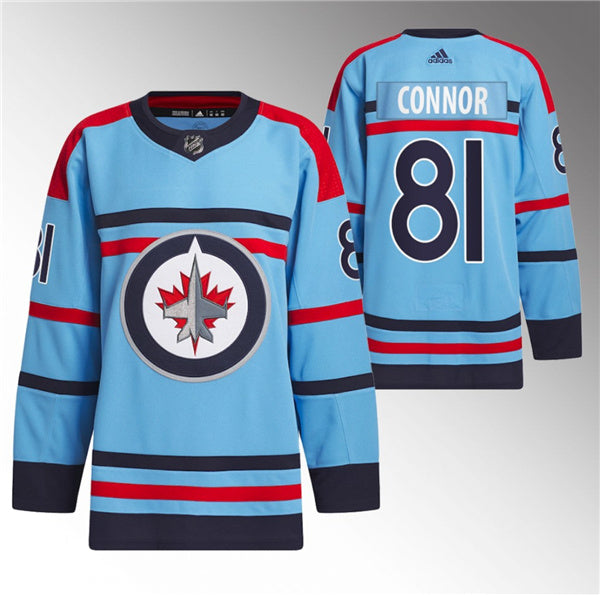Kyle Connor Winnipeg Jets blue jersey