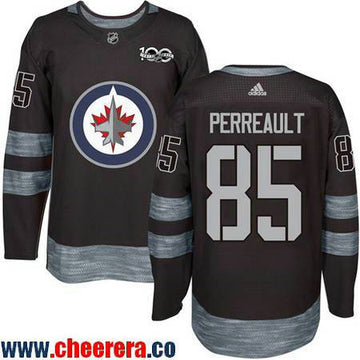 Mathieu Perreault Winnipeg Jets black jersey