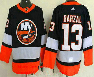 Mathew Barzal New York Islanders navy Reverse Retro jersey