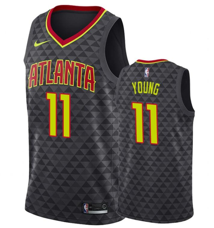 Men Atlanta Hawks black jersey