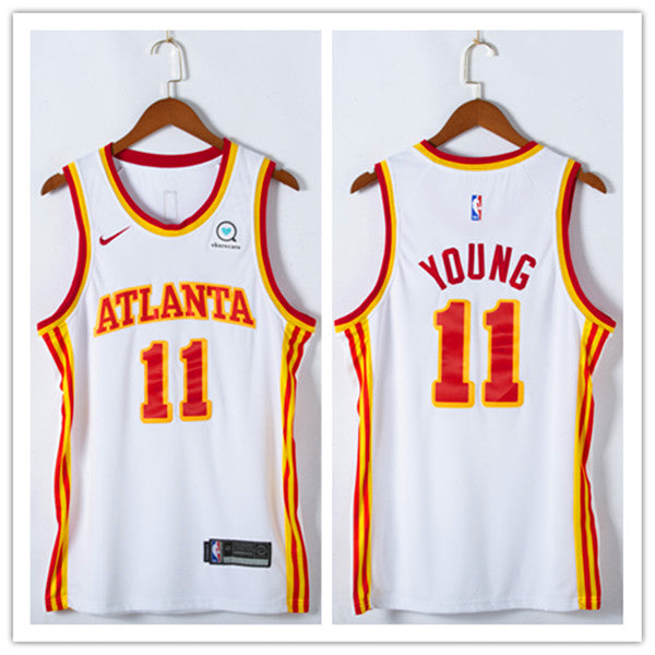 Men Atlanta Hawks white jersey