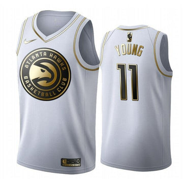 Men Atlanta Hawks white jersey