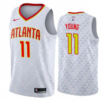 Men Atlanta Hawks white jersey