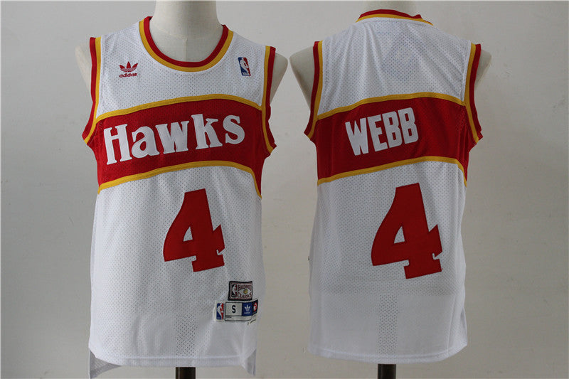 Men Atlanta Hawks white jersey