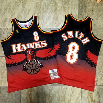 Men Atlanta Hawks red jersey