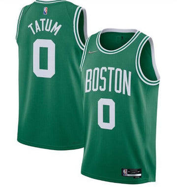 Men Jayson Tatum Boston Celtics green jersey