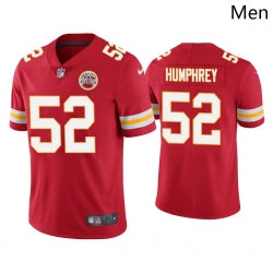 Men Creed Humphrey Kansas City Chiefs red Vapor jersey