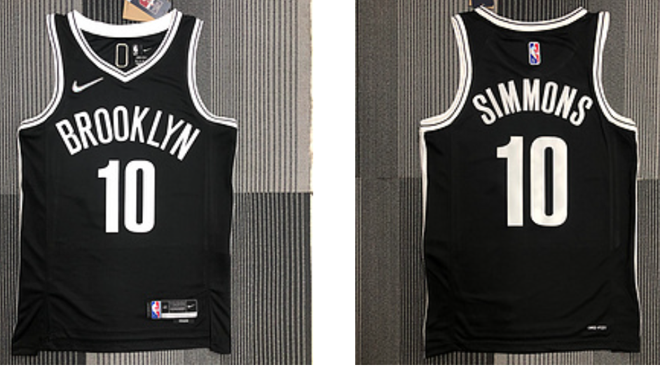 Men Brooklyn Nets black jersey