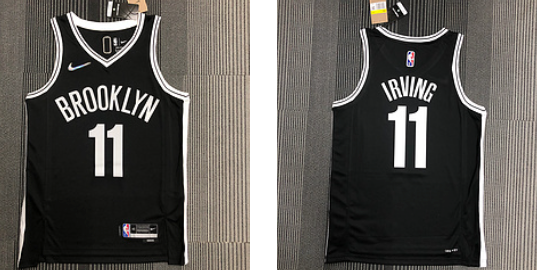 Men Brooklyn Nets black jersey