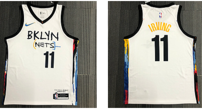 Men Brooklyn Nets white jersey