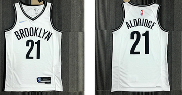 Men Brooklyn Nets white jersey