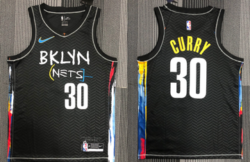Men Brooklyn Nets black jersey