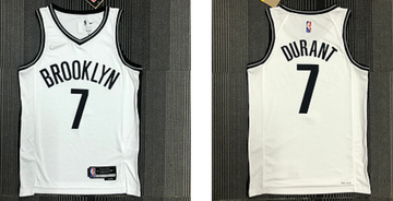 Men Brooklyn Nets white jersey