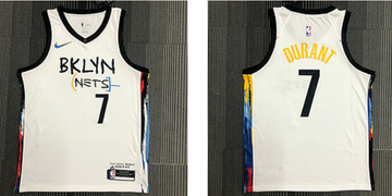 Men Brooklyn Nets white jersey