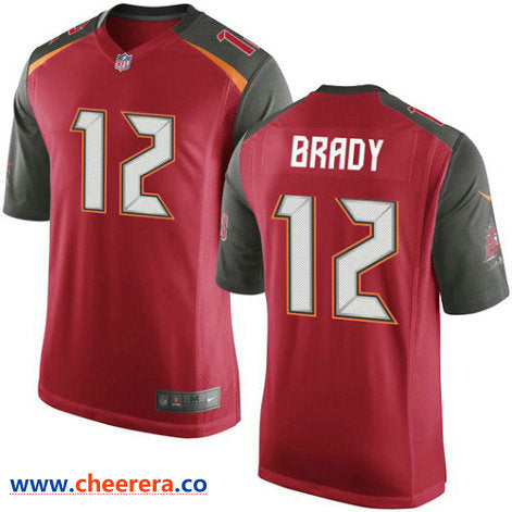 Men Nike Tom Brady Tampa Bay Buccaneers red Vapor jersey