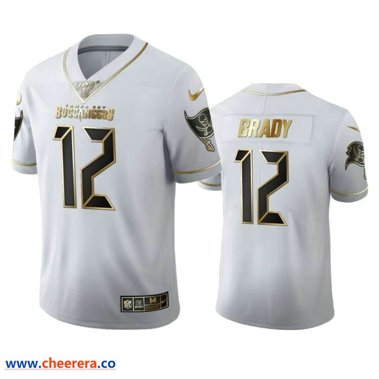 Men Nike Tom Brady Tampa Bay Buccaneers white Vapor jersey