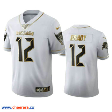 Men Nike Tom Brady Tampa Bay Buccaneers white Vapor jersey
