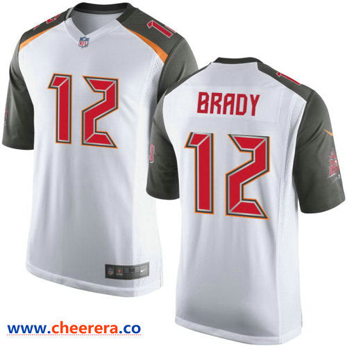 Men Nike Tom Brady Tampa Bay Buccaneers white Vapor jersey
