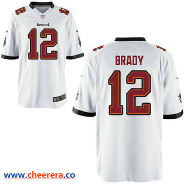 Men Nike Tom Brady Tampa Bay Buccaneers white Vapor jersey