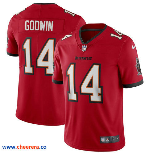 Men Nike Chris Godwin Tampa Bay Buccaneers red Vapor jersey