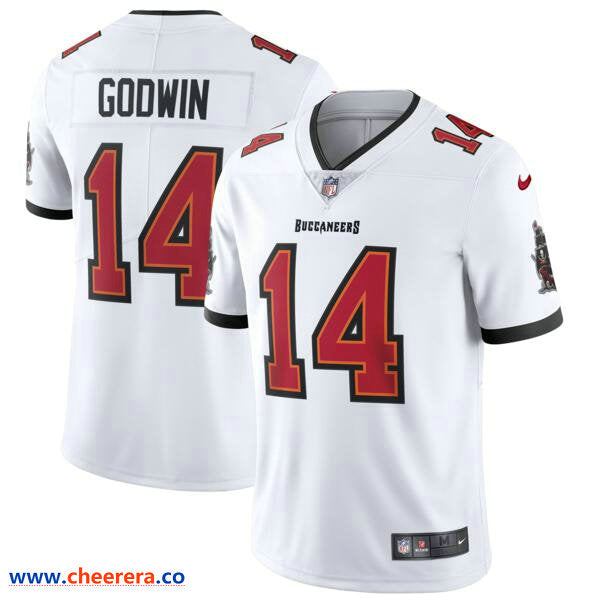 Men Nike Chris Godwin Tampa Bay Buccaneers white Vapor jersey