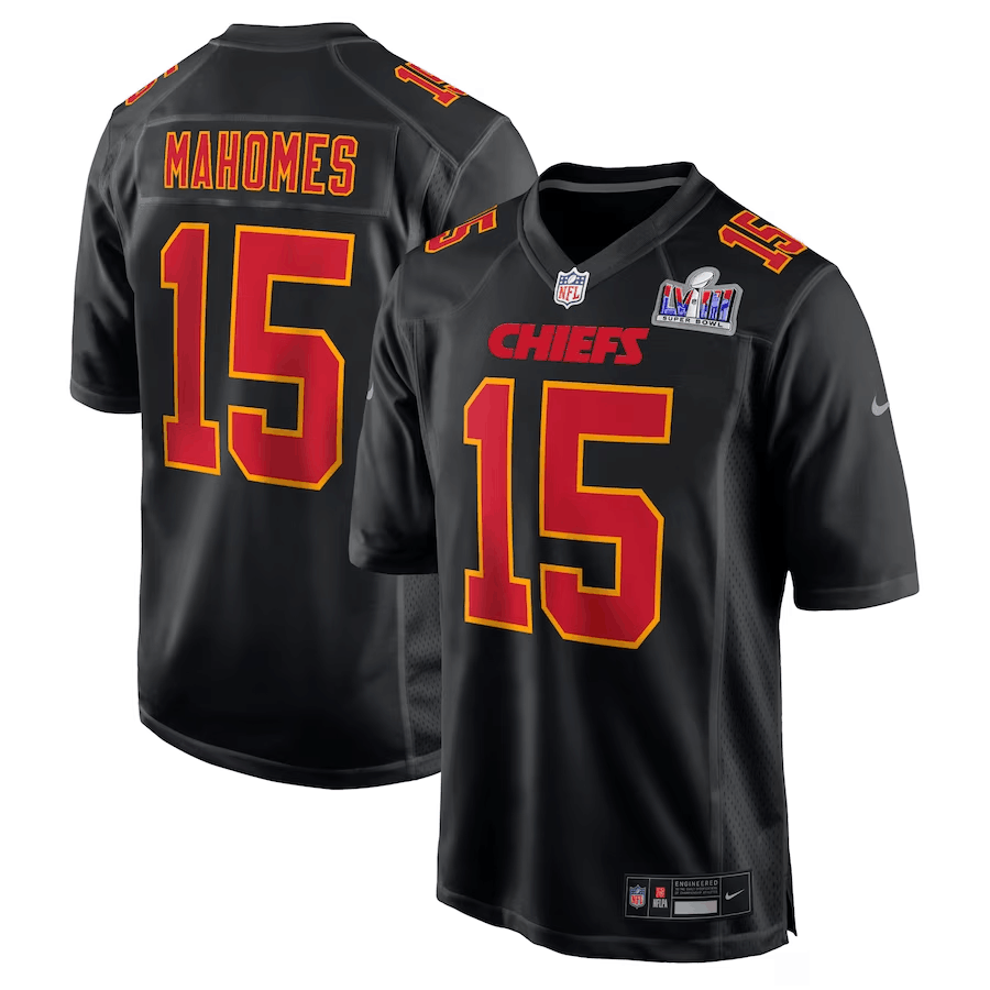 Patrick Mahomes Kansas City Chiefs black Limited jersey