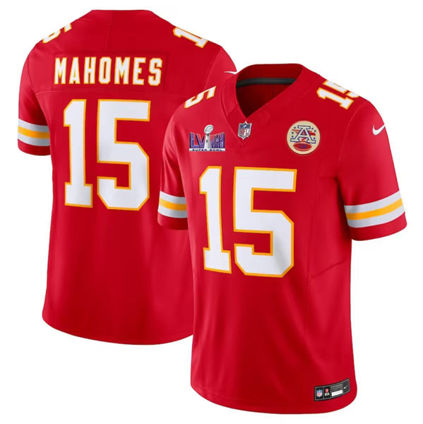 Patrick Mahomes Kansas City Chiefs red Vapor jersey