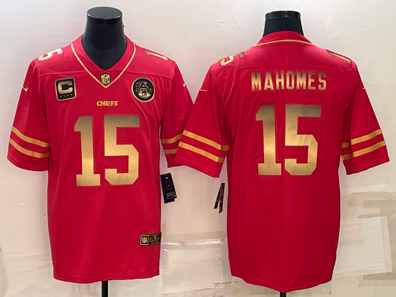 Patrick Mahomes Kansas City Chiefs red Vapor jersey