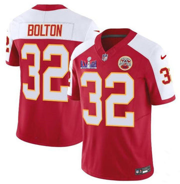 Nick Bolton Kansas City Chiefs red Vapor jersey