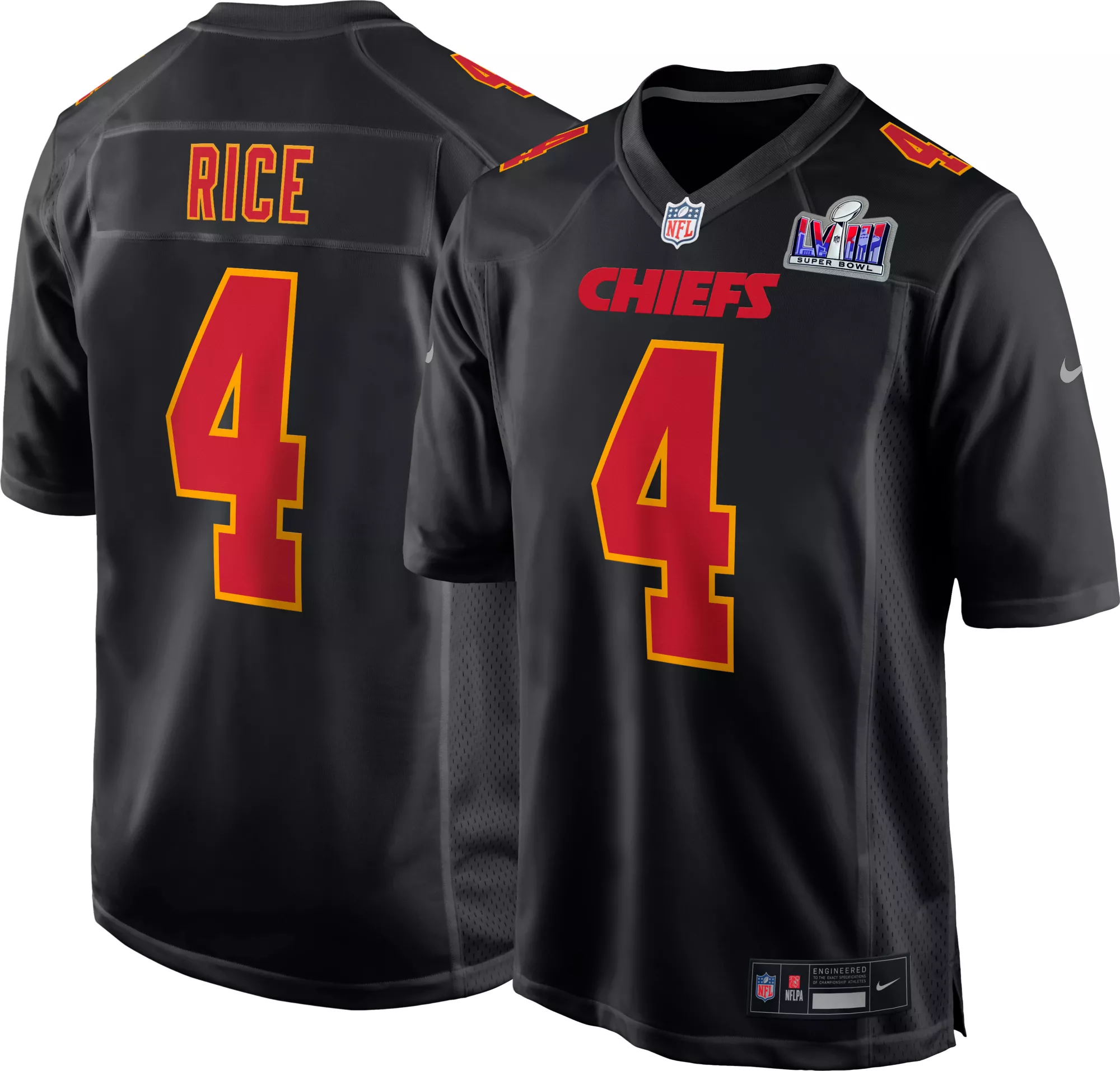 Rashee Rice Kansas City Chiefs red Limited jersey