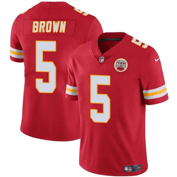 Hollywood Brown Kansas City Chiefs red Vapor jersey