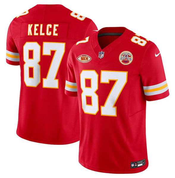 Travis Kelce Kansas City Chiefs red Vapor jersey