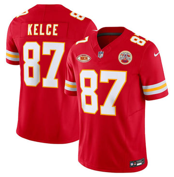 Travis Kelce Kansas City Chiefs red Vapor jersey
