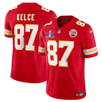 Travis Kelce Kansas City Chiefs red Vapor jersey