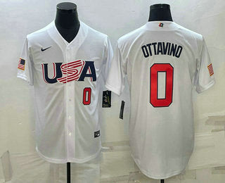 USA Adam Ottavino Number USA Baseball white Classic jersey