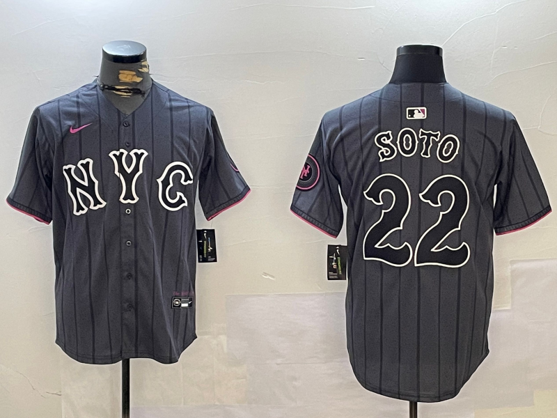 Juan Soto New York Mets grey jersey