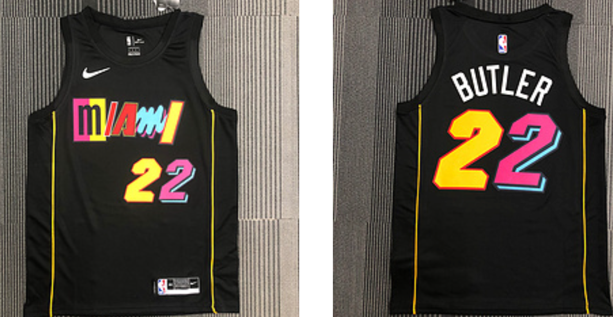 Butler Miami Heat black jersey
