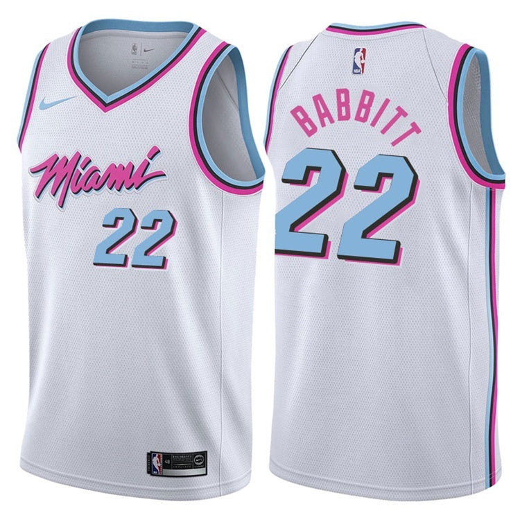 Butler Miami Heat white jersey
