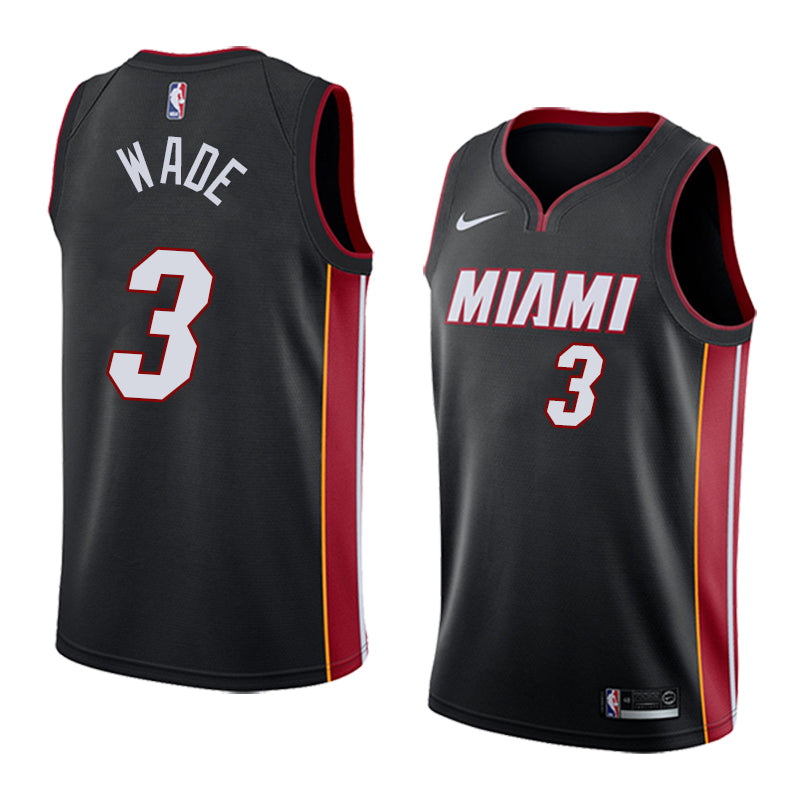 Wade Miami Heat black jersey