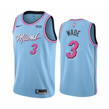 Wade Miami Heat blue jersey