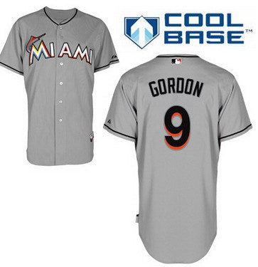 Dee Gordon Miami Marlins gray jersey