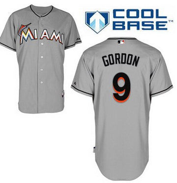 Dee Gordon Miami Marlins gray jersey