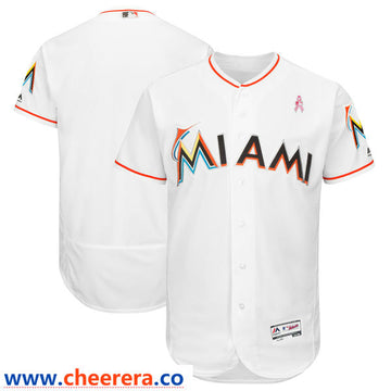 Custom Miami Marlins white jersey
