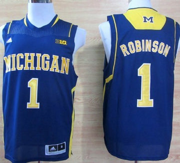 Glenn Robinson III Michigan Wolverines navy jersey
