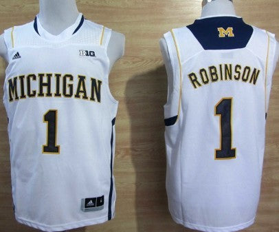 Glenn Robinson III Michigan Wolverines white jersey